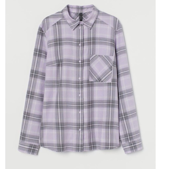 H&M plaid shirt - Picture 1 of 4